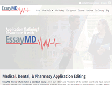 Tablet Screenshot of essaymd.com